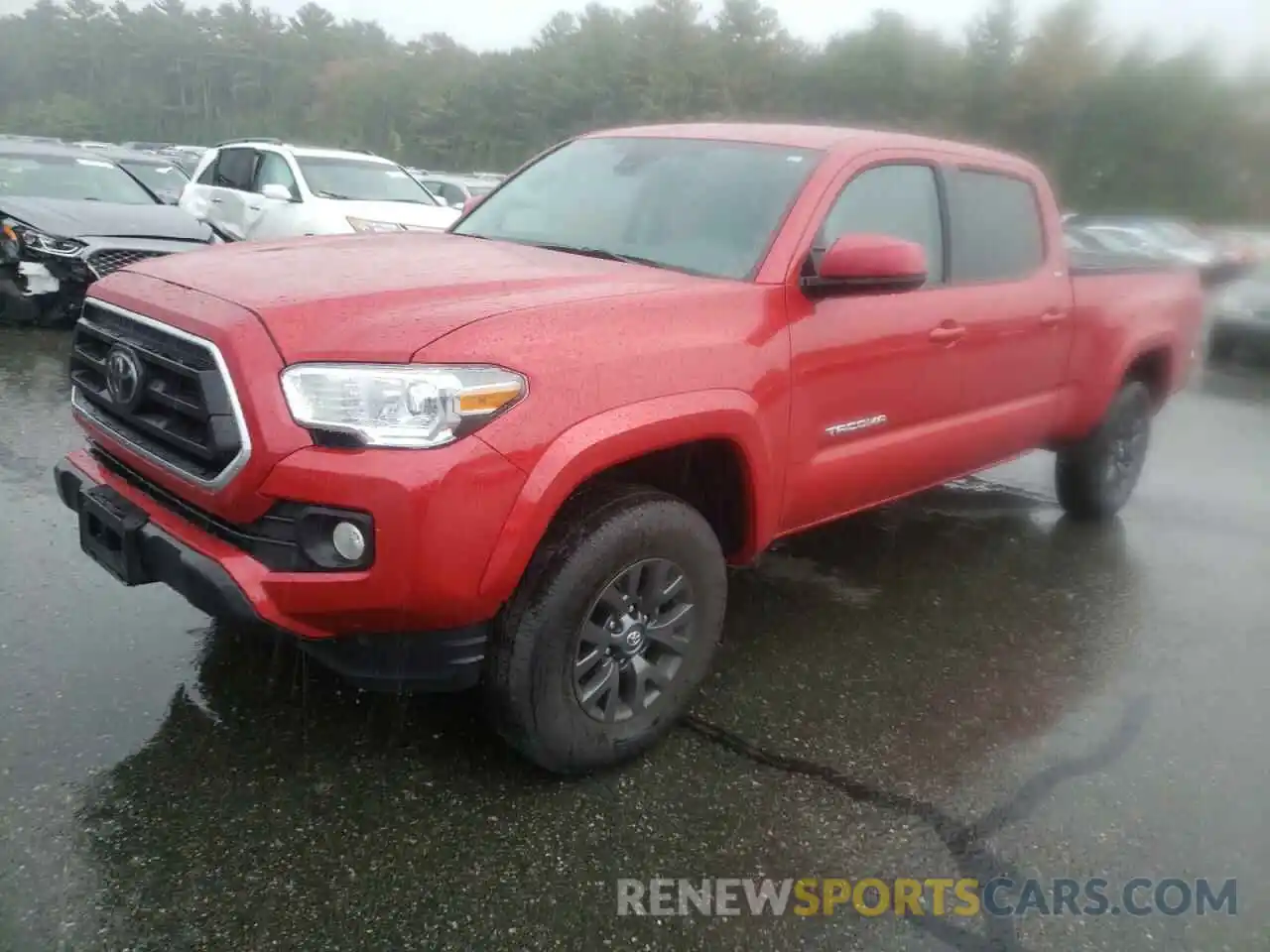 2 Photograph of a damaged car 5TFDZ5BN2MX066348 TOYOTA TACOMA 2021