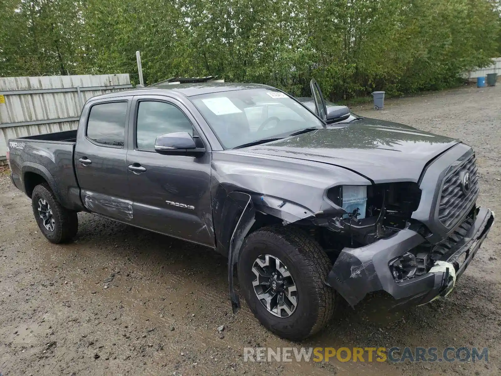 1 Photograph of a damaged car 5TFDZ5BN3MX057089 TOYOTA TACOMA 2021