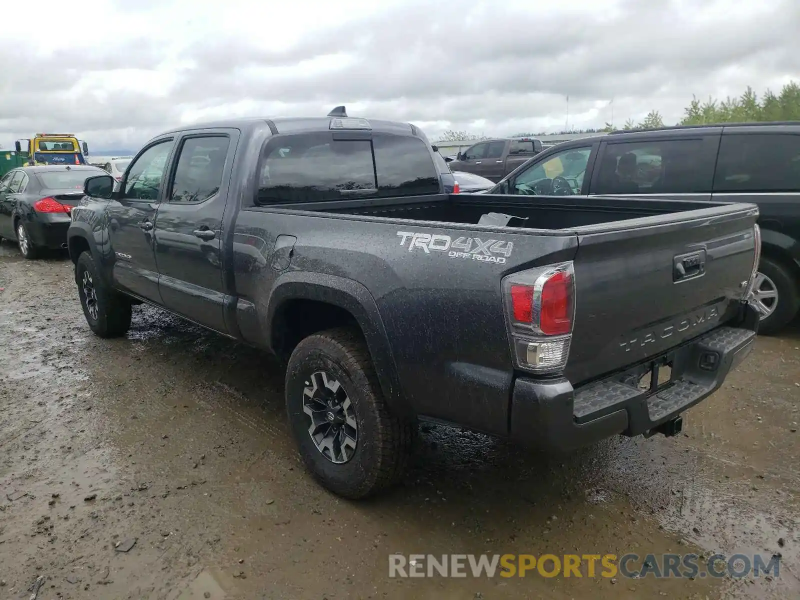 3 Photograph of a damaged car 5TFDZ5BN3MX057089 TOYOTA TACOMA 2021