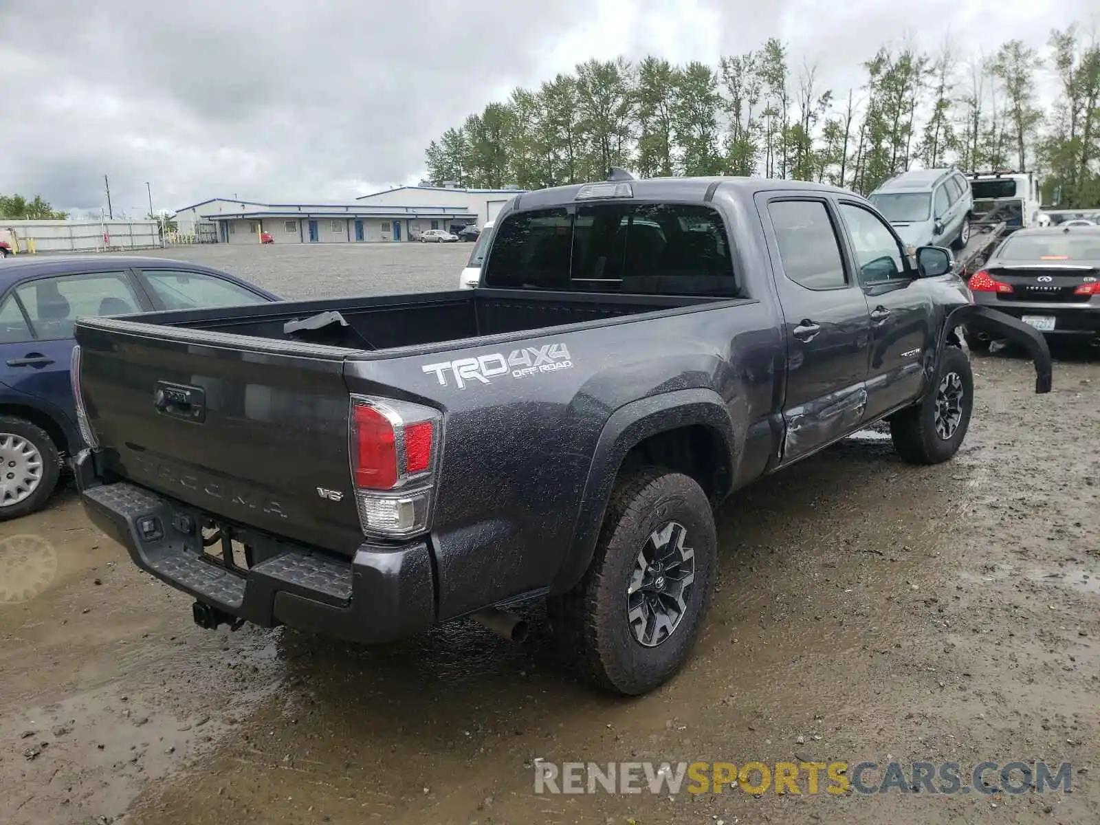 4 Photograph of a damaged car 5TFDZ5BN3MX057089 TOYOTA TACOMA 2021