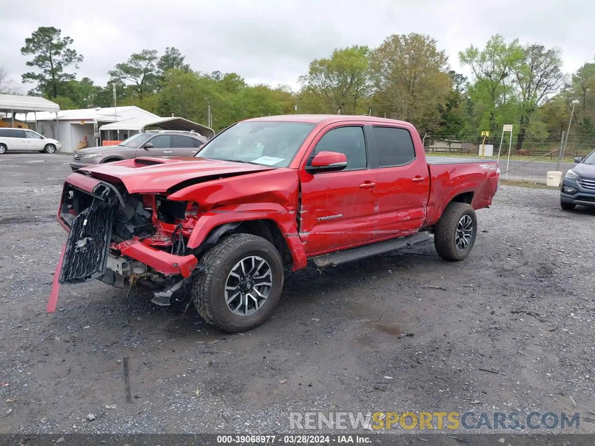 2 Photograph of a damaged car 5TFDZ5BN3MX058582 TOYOTA TACOMA 2021