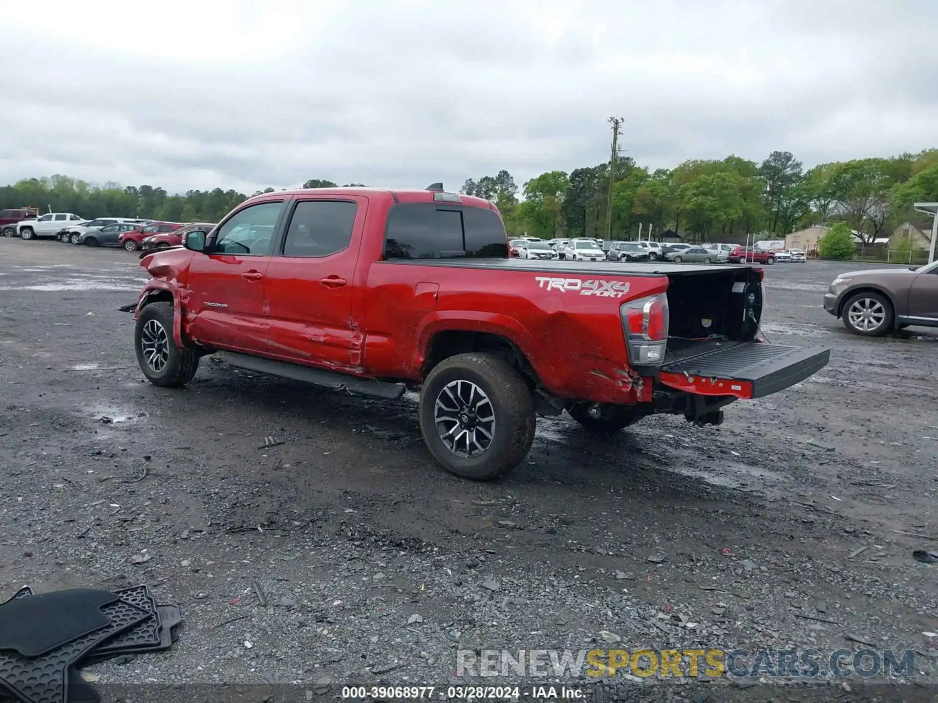 3 Photograph of a damaged car 5TFDZ5BN3MX058582 TOYOTA TACOMA 2021