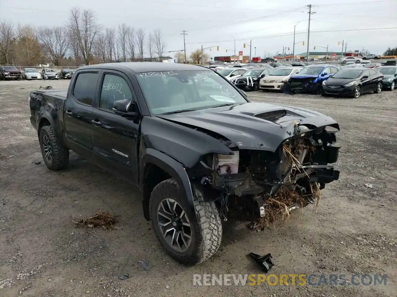 9 Photograph of a damaged car 5TFDZ5BN3MX060607 TOYOTA TACOMA 2021