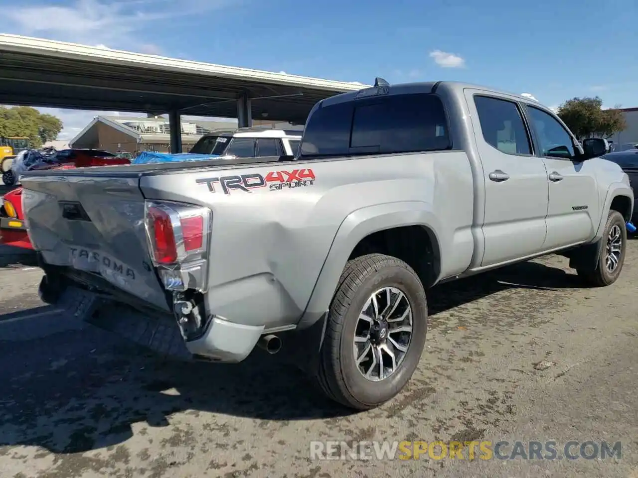 3 Photograph of a damaged car 5TFDZ5BN3MX067394 TOYOTA TACOMA 2021