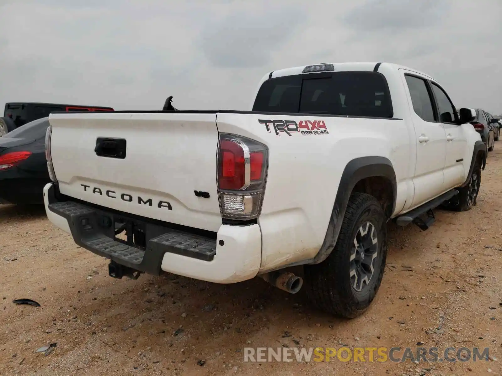 4 Фотография поврежденного автомобиля 5TFDZ5BN4MX058364 TOYOTA TACOMA 2021