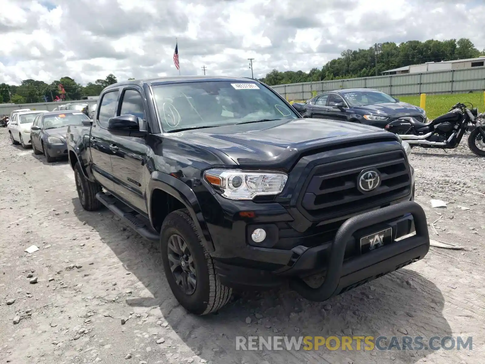 1 Photograph of a damaged car 5TFDZ5BN4MX059661 TOYOTA TACOMA 2021