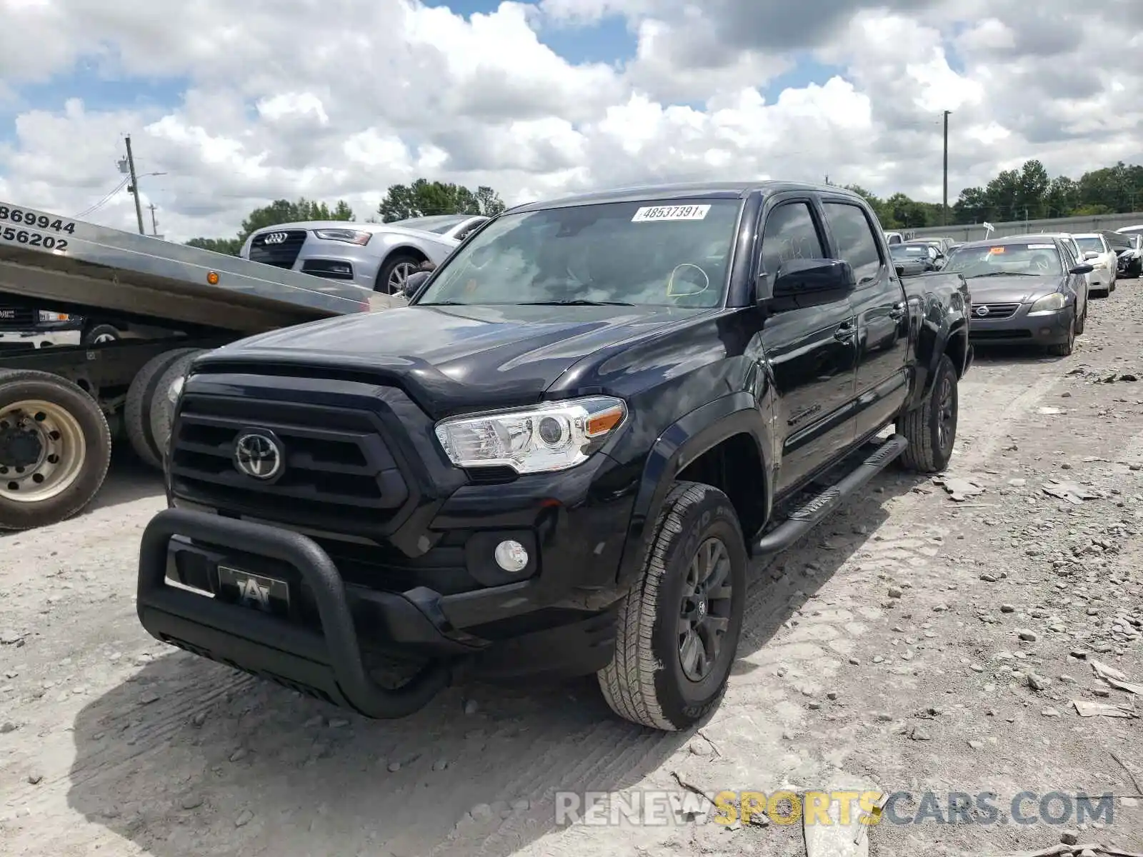 2 Фотография поврежденного автомобиля 5TFDZ5BN4MX059661 TOYOTA TACOMA 2021