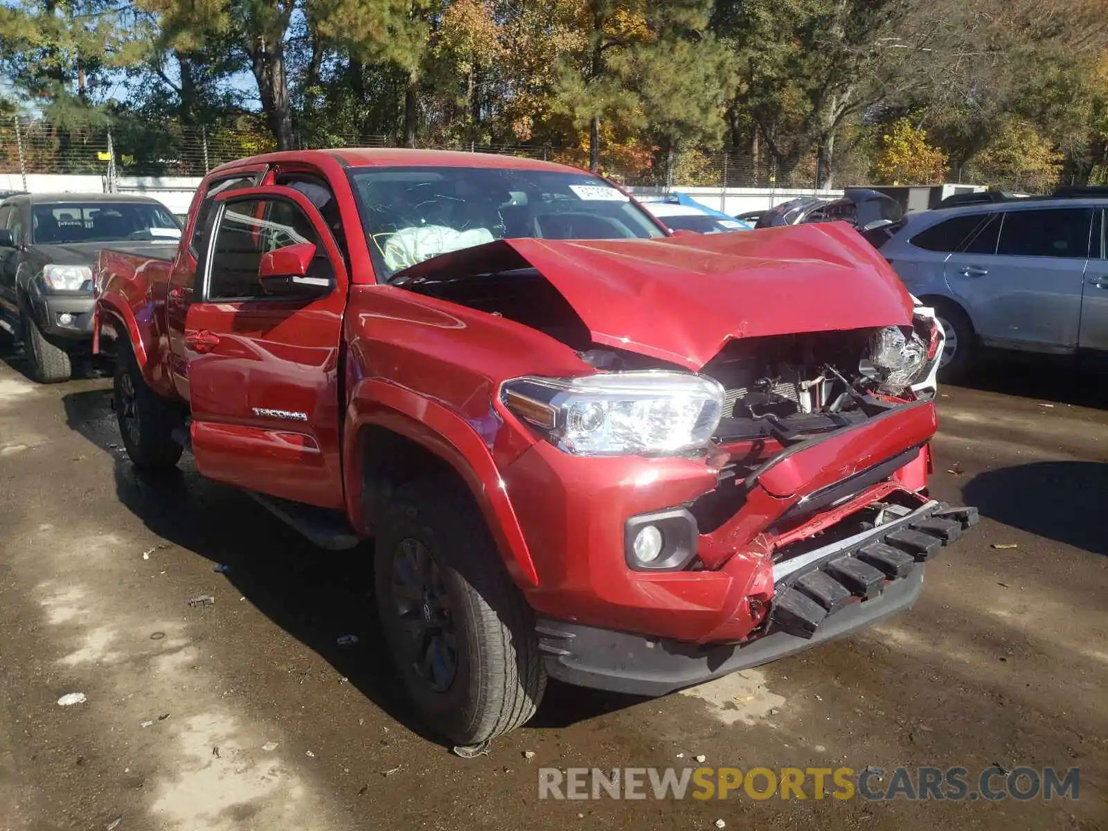 1 Photograph of a damaged car 5TFDZ5BN4MX059837 TOYOTA TACOMA 2021