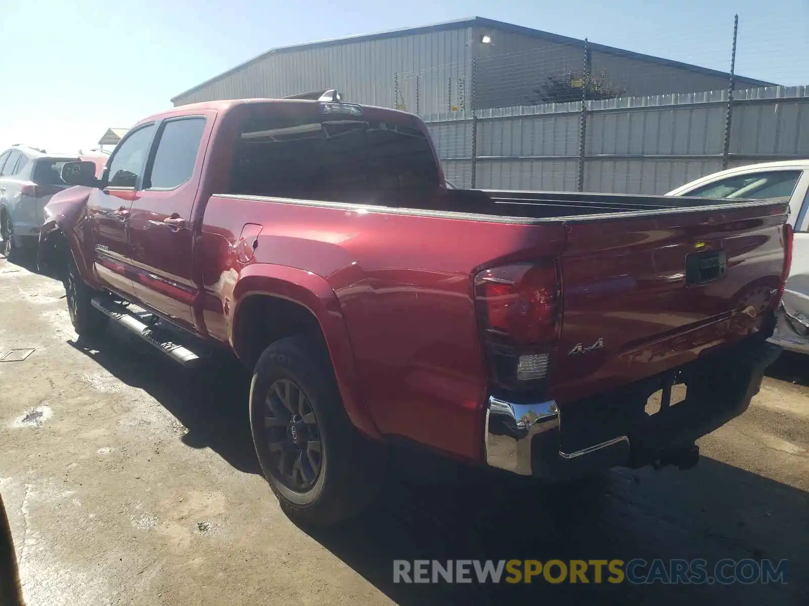 3 Photograph of a damaged car 5TFDZ5BN4MX059837 TOYOTA TACOMA 2021