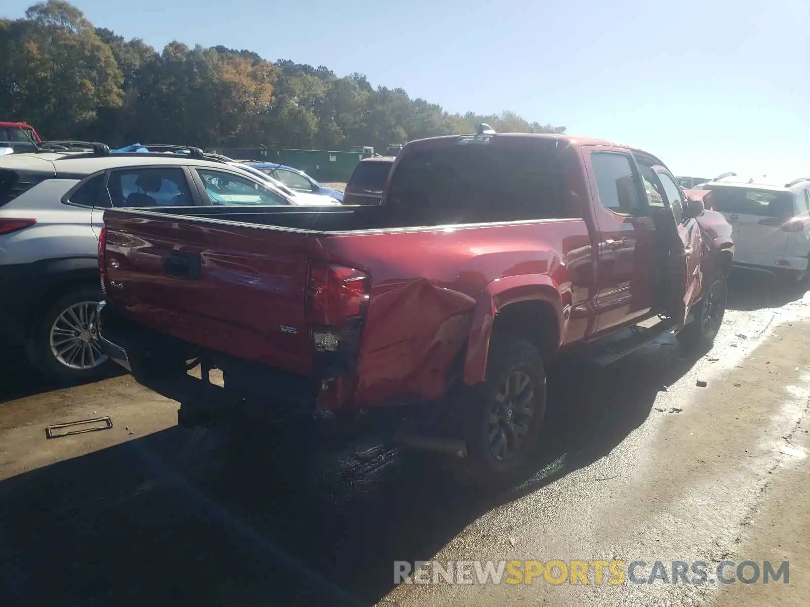 4 Photograph of a damaged car 5TFDZ5BN4MX059837 TOYOTA TACOMA 2021