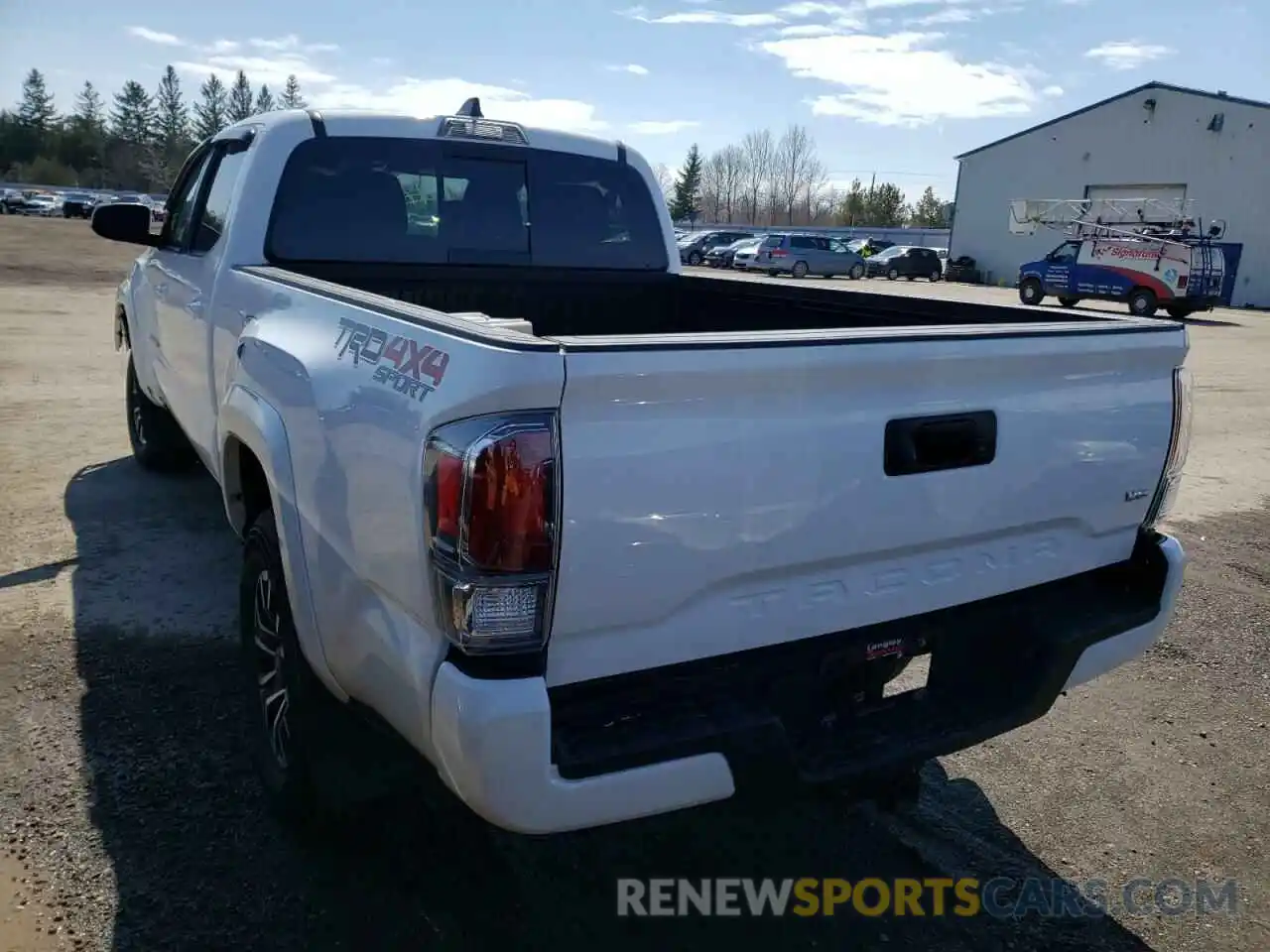 3 Photograph of a damaged car 5TFDZ5BN4MX062883 TOYOTA TACOMA 2021