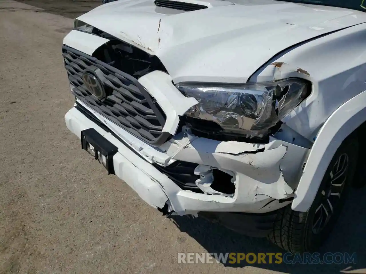 9 Photograph of a damaged car 5TFDZ5BN4MX062883 TOYOTA TACOMA 2021