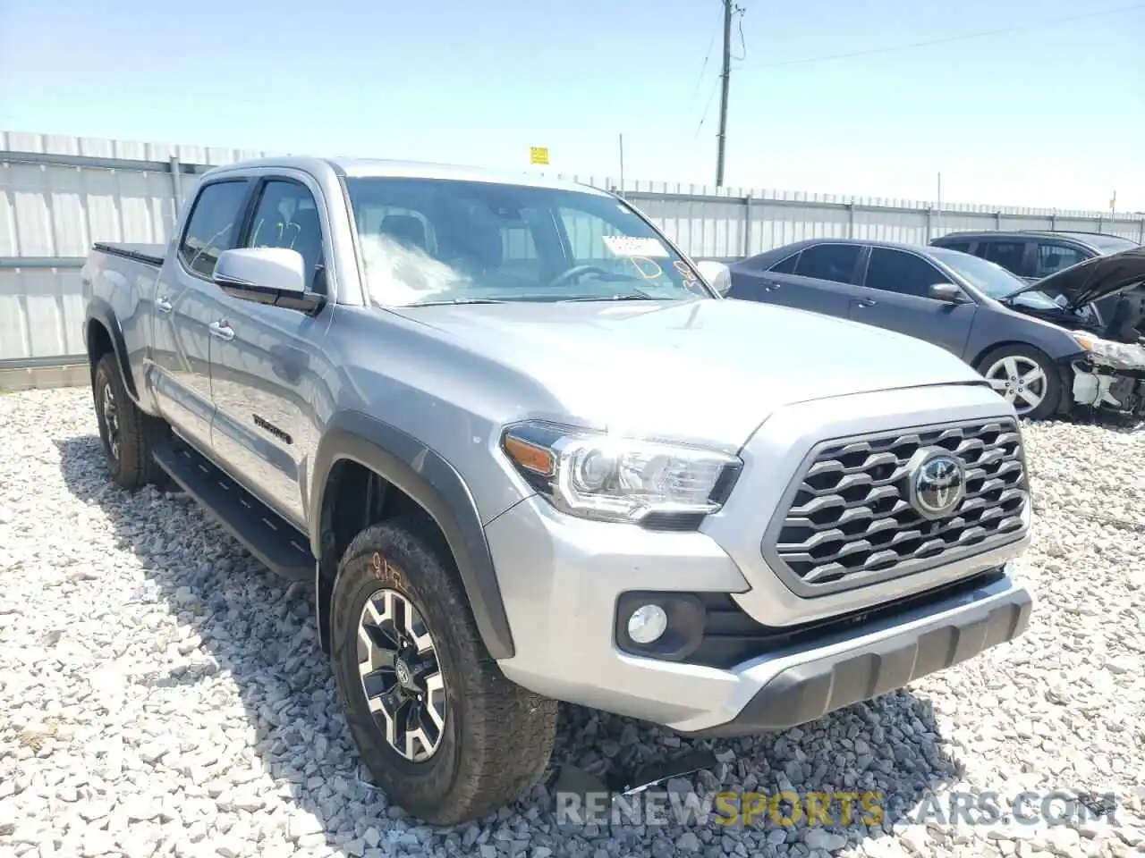 1 Photograph of a damaged car 5TFDZ5BN4MX063189 TOYOTA TACOMA 2021