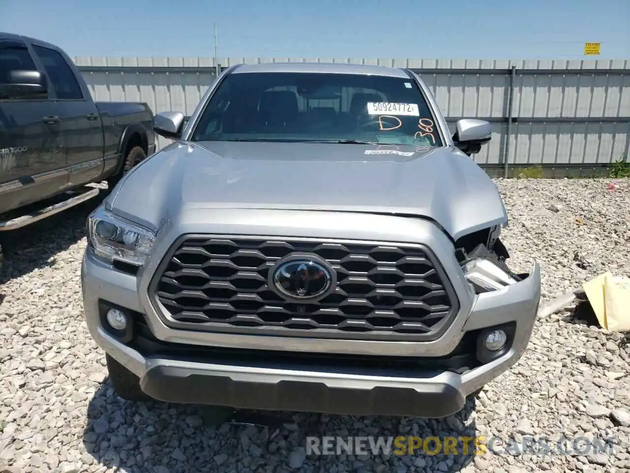 9 Photograph of a damaged car 5TFDZ5BN4MX063189 TOYOTA TACOMA 2021