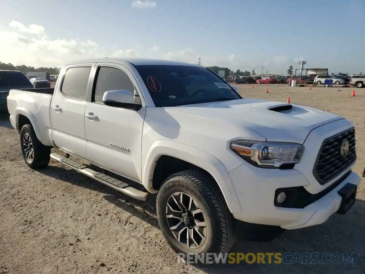 1 Photograph of a damaged car 5TFDZ5BN5MX064819 TOYOTA TACOMA 2021