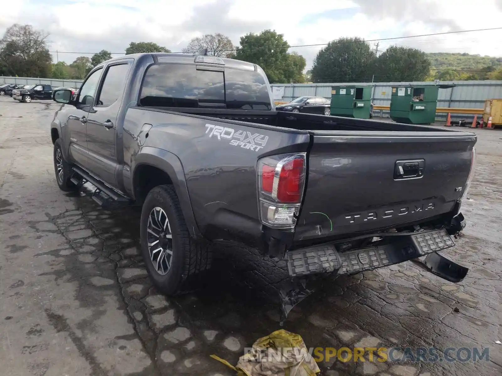 3 Photograph of a damaged car 5TFDZ5BN7MX056009 TOYOTA TACOMA 2021