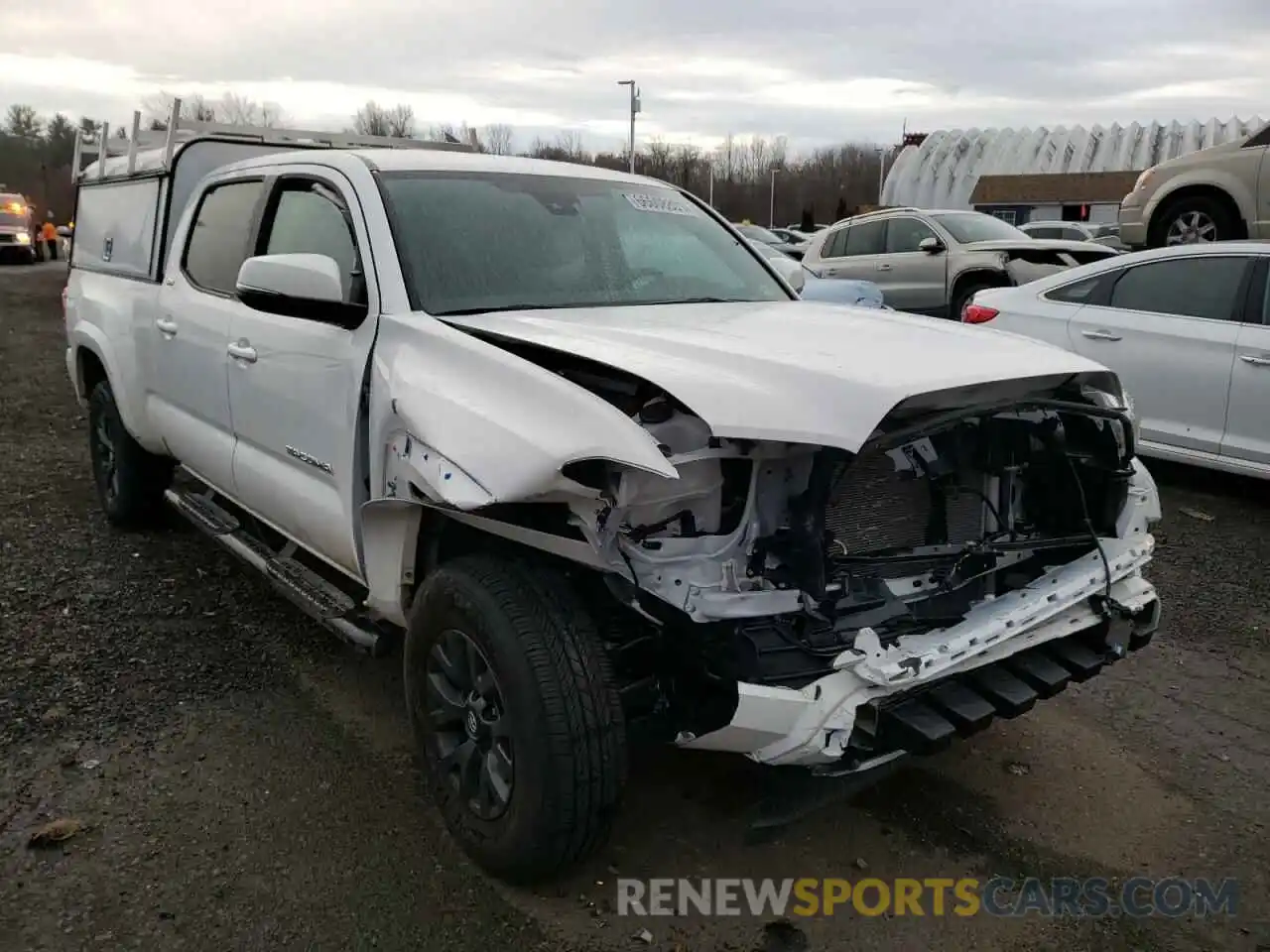 1 Photograph of a damaged car 5TFDZ5BN8MX058769 TOYOTA TACOMA 2021