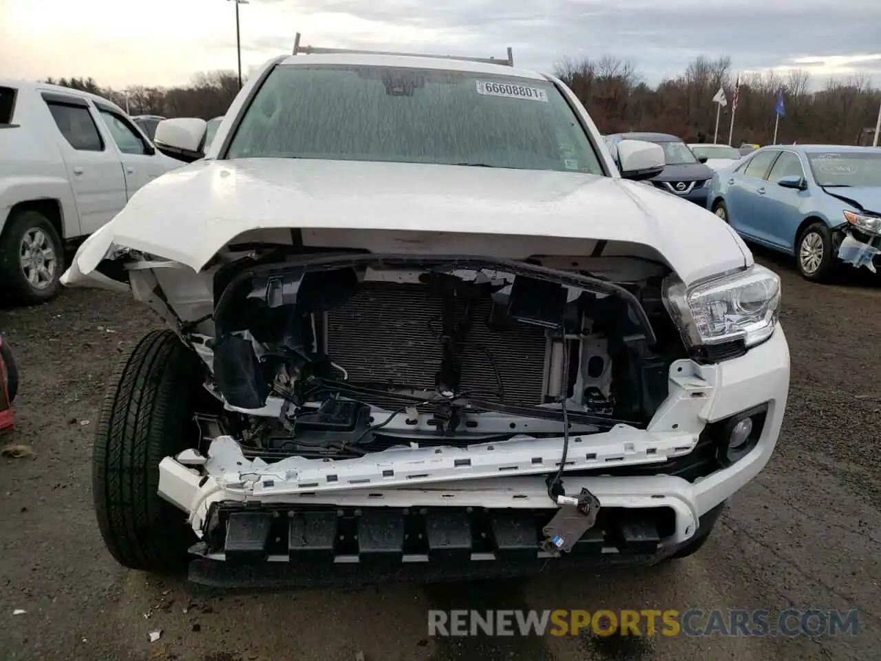 9 Photograph of a damaged car 5TFDZ5BN8MX058769 TOYOTA TACOMA 2021