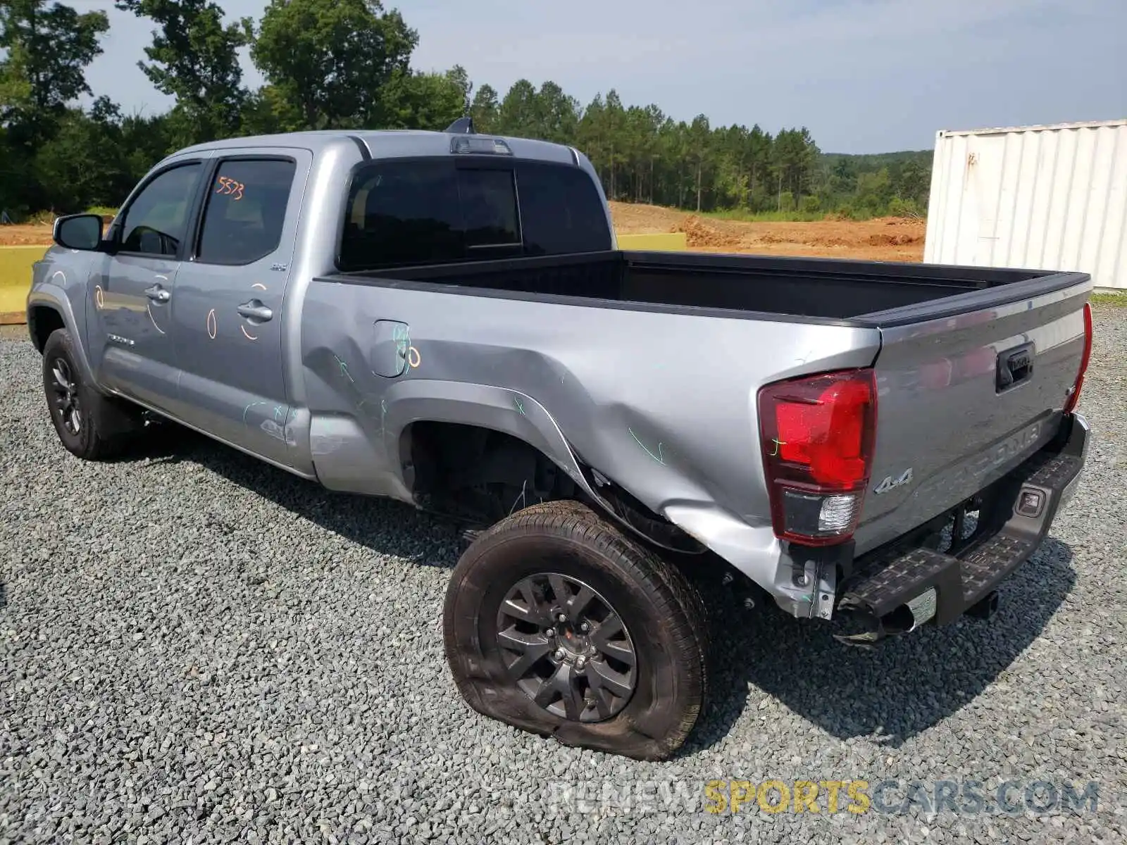 3 Photograph of a damaged car 5TFDZ5BN9MX059557 TOYOTA TACOMA 2021