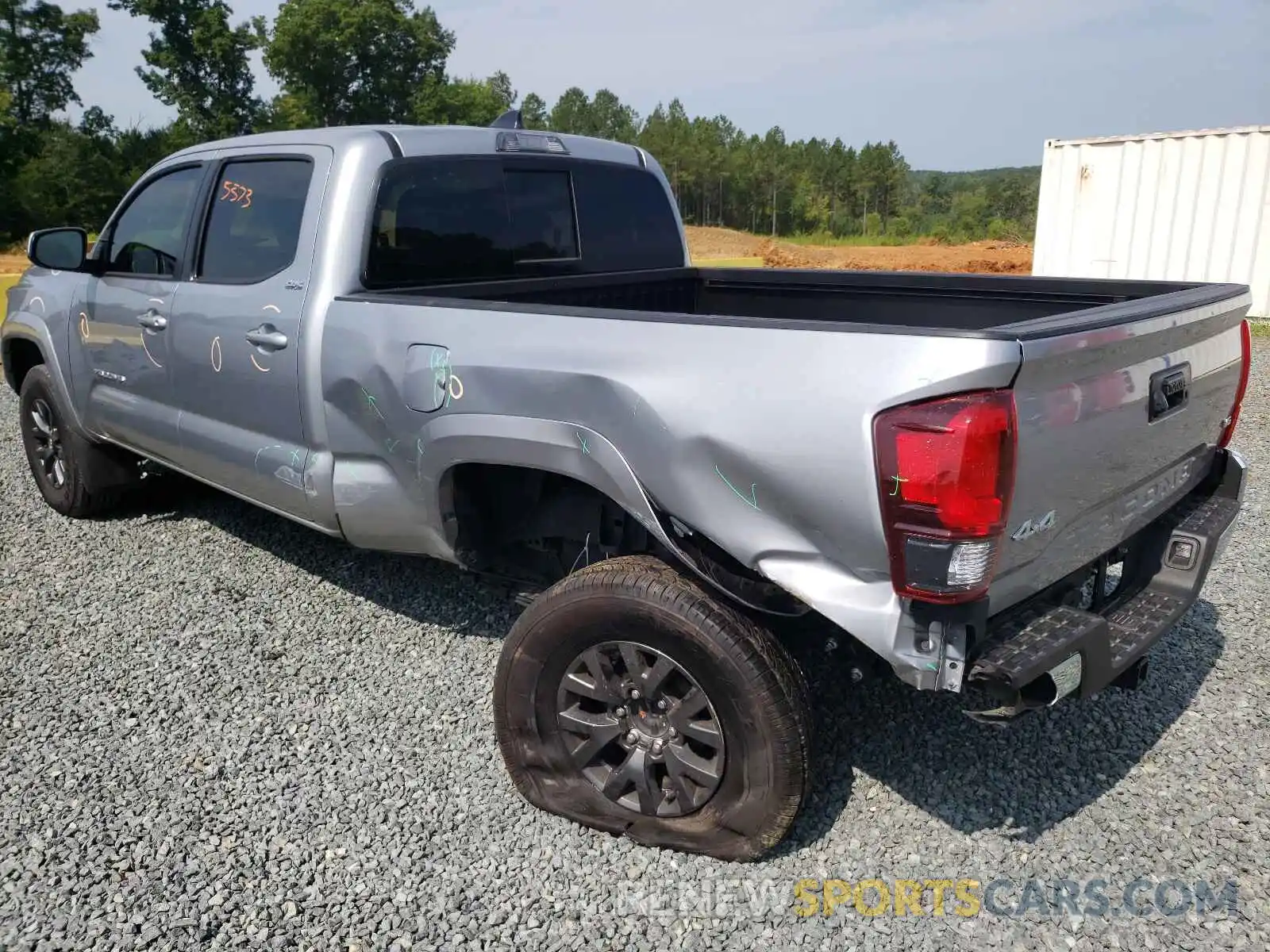 9 Photograph of a damaged car 5TFDZ5BN9MX059557 TOYOTA TACOMA 2021