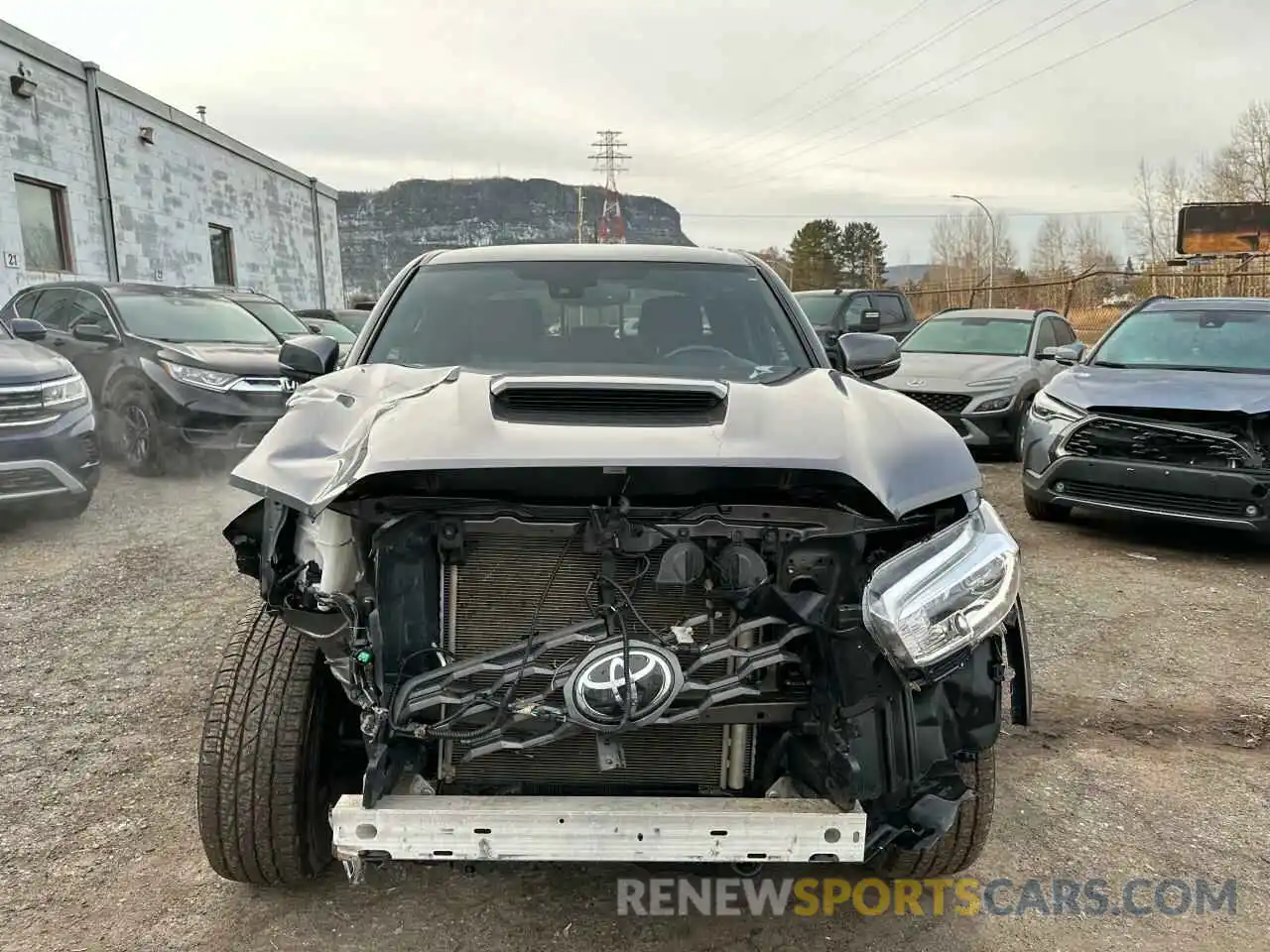 2 Photograph of a damaged car 5TFDZ5BN9MX064757 TOYOTA TACOMA 2021