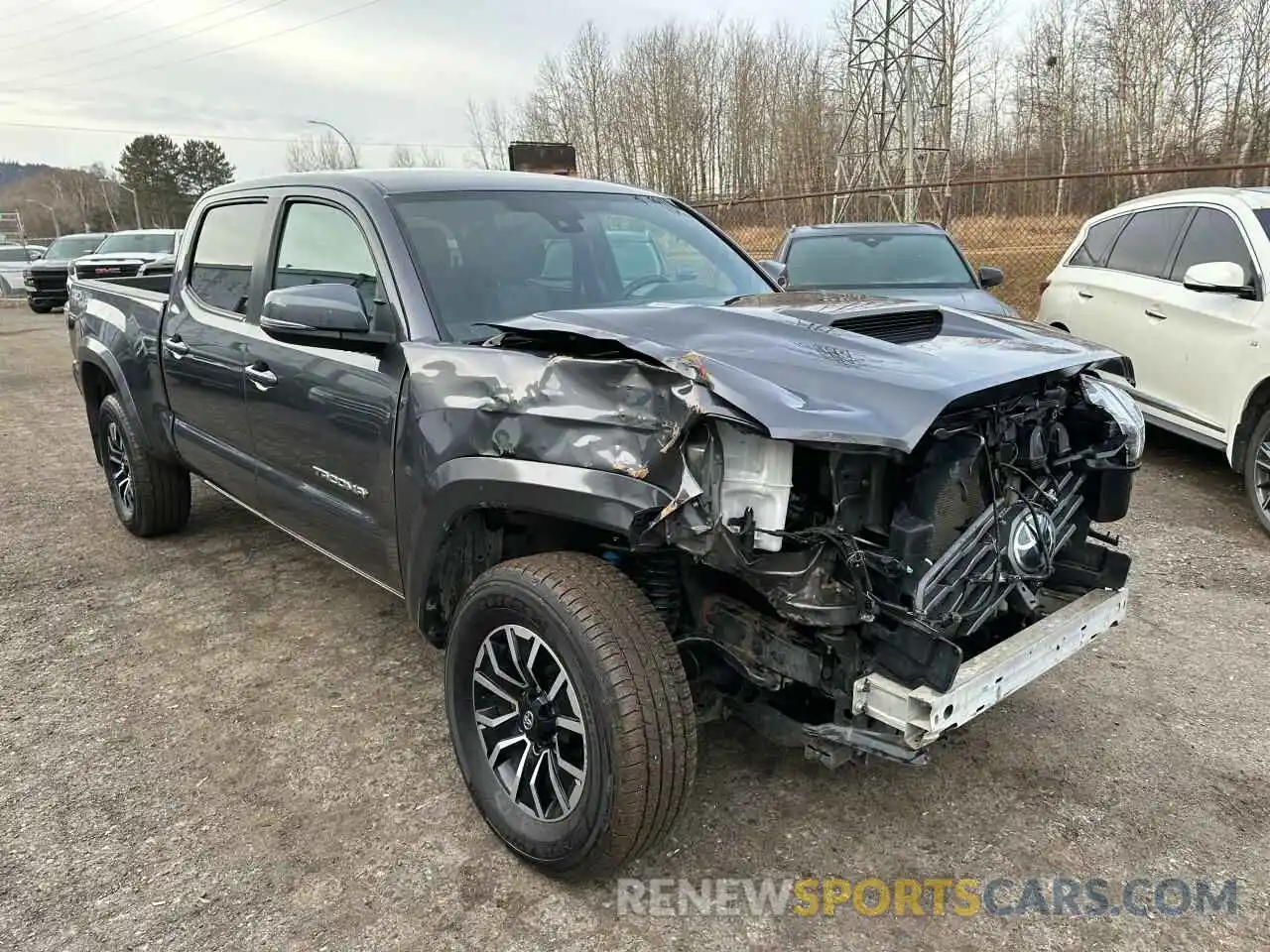 3 Photograph of a damaged car 5TFDZ5BN9MX064757 TOYOTA TACOMA 2021