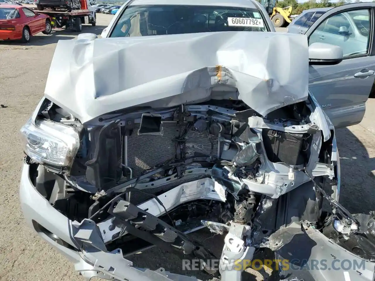 7 Photograph of a damaged car 5TFDZ5BN9MX066315 TOYOTA TACOMA 2021