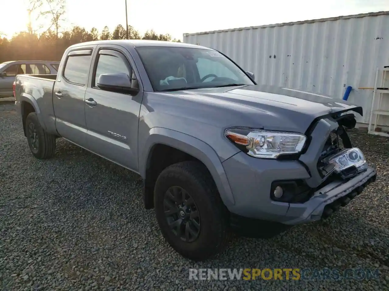 1 Photograph of a damaged car 5TFDZ5BN9MX066556 TOYOTA TACOMA 2021