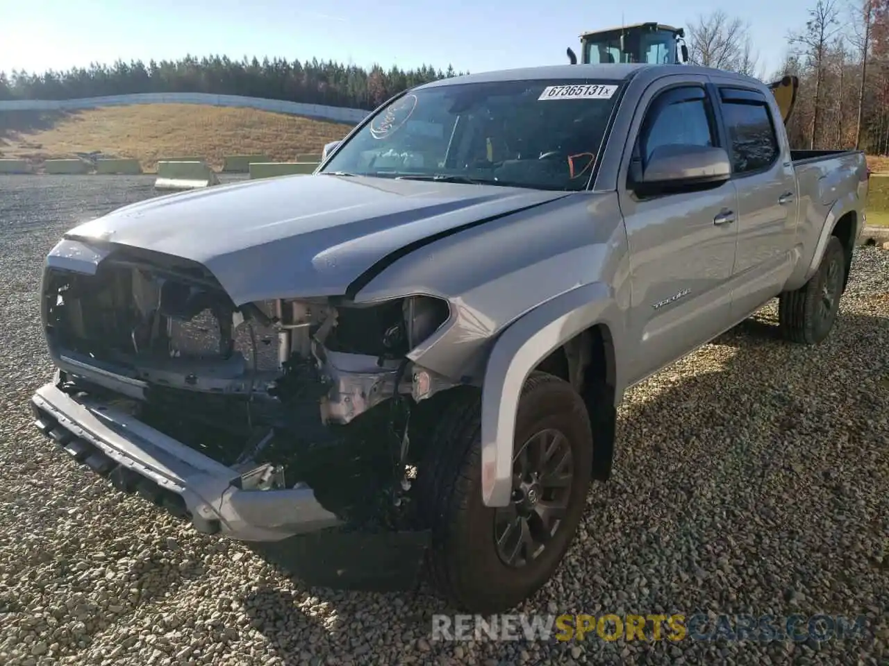 2 Photograph of a damaged car 5TFDZ5BN9MX066556 TOYOTA TACOMA 2021