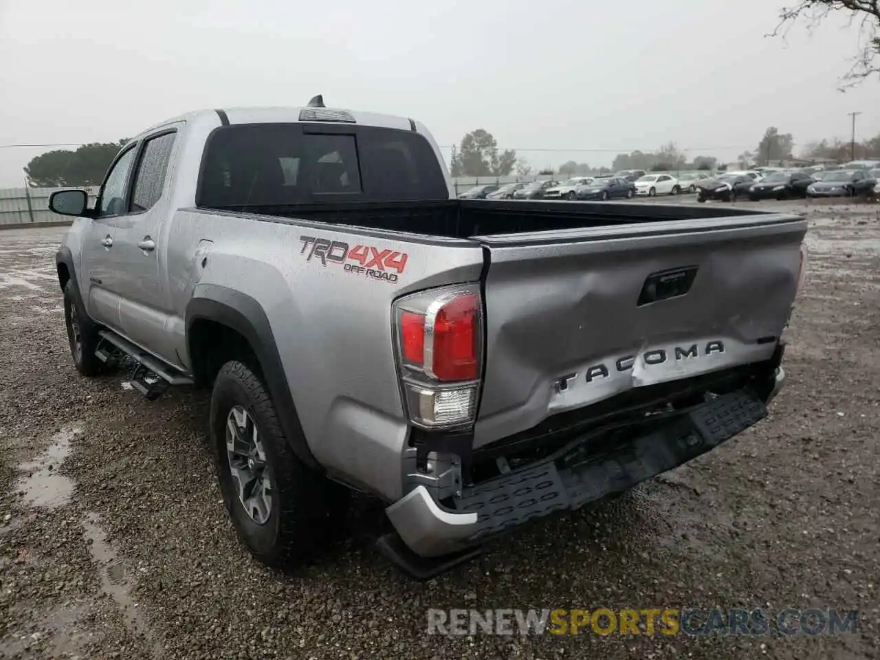 3 Photograph of a damaged car 5TFDZ5BNXMX067750 TOYOTA TACOMA 2021