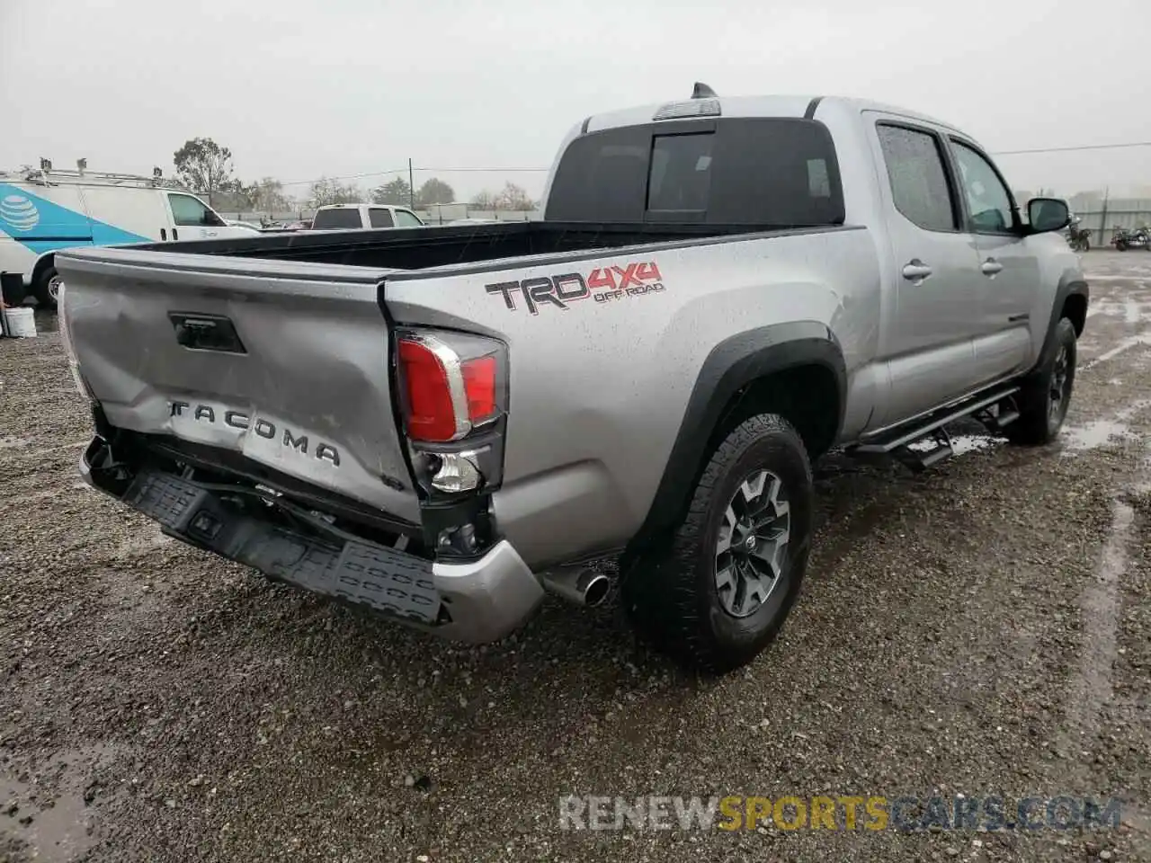 4 Фотография поврежденного автомобиля 5TFDZ5BNXMX067750 TOYOTA TACOMA 2021