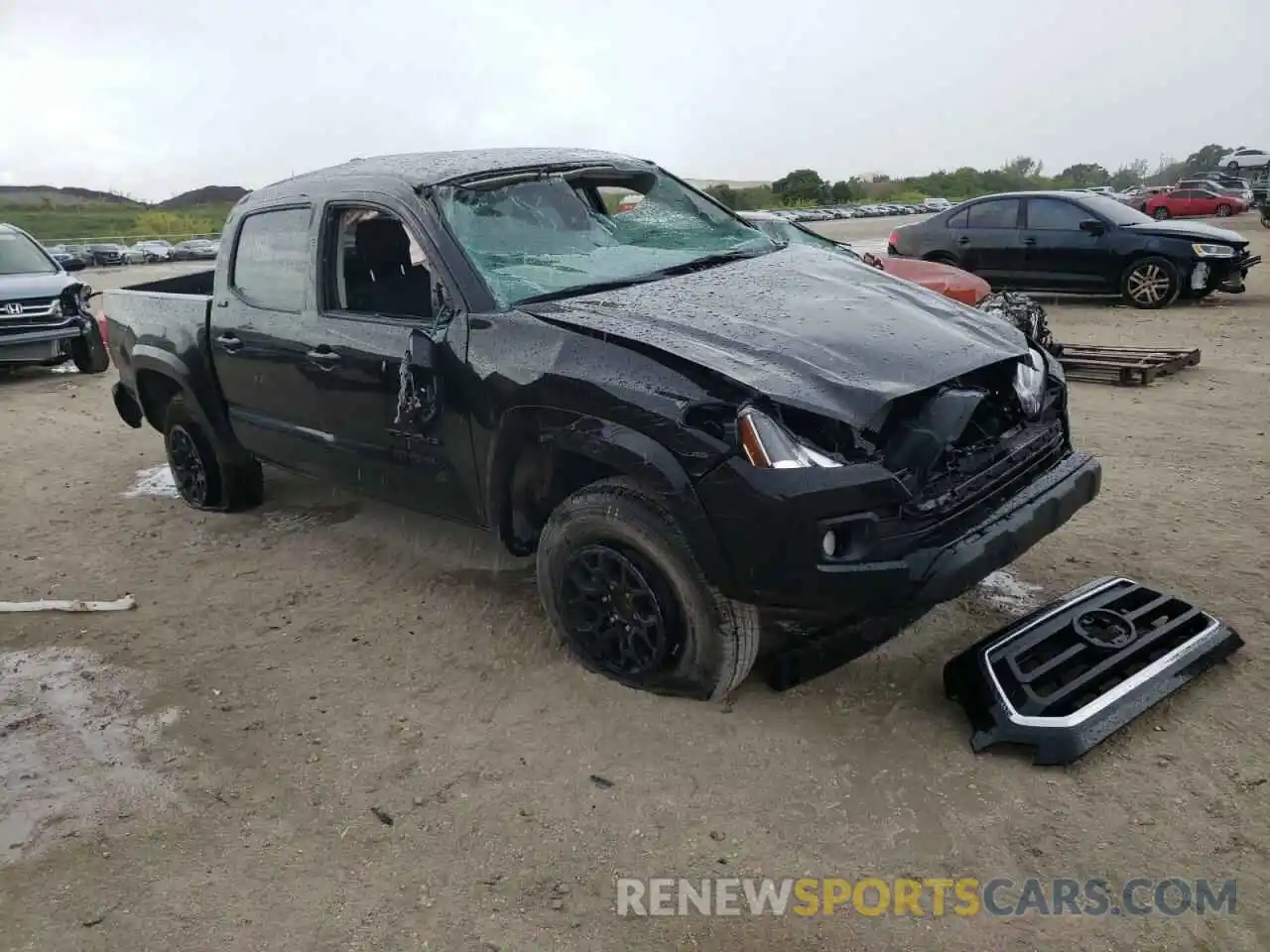 1 Photograph of a damaged car 3TMAZ5CN0NM168871 TOYOTA TACOMA 2022