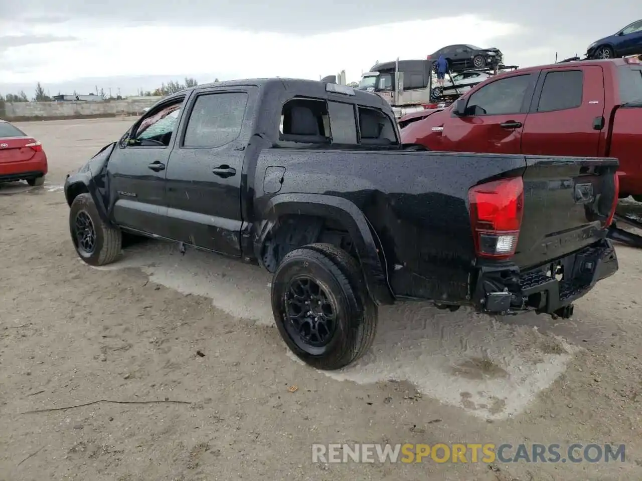 3 Photograph of a damaged car 3TMAZ5CN0NM168871 TOYOTA TACOMA 2022