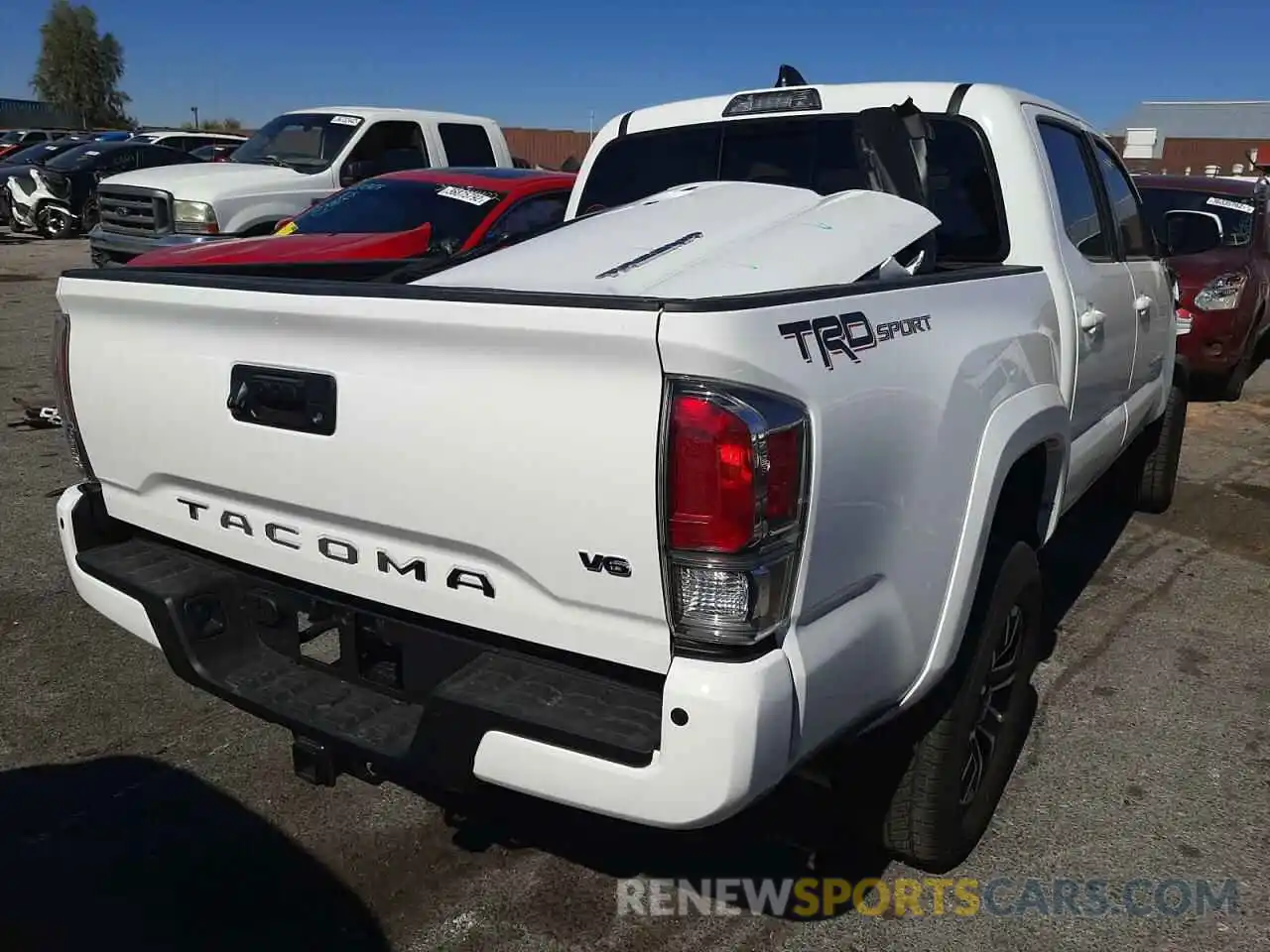 4 Фотография поврежденного автомобиля 3TMAZ5CN0NM170751 TOYOTA TACOMA 2022