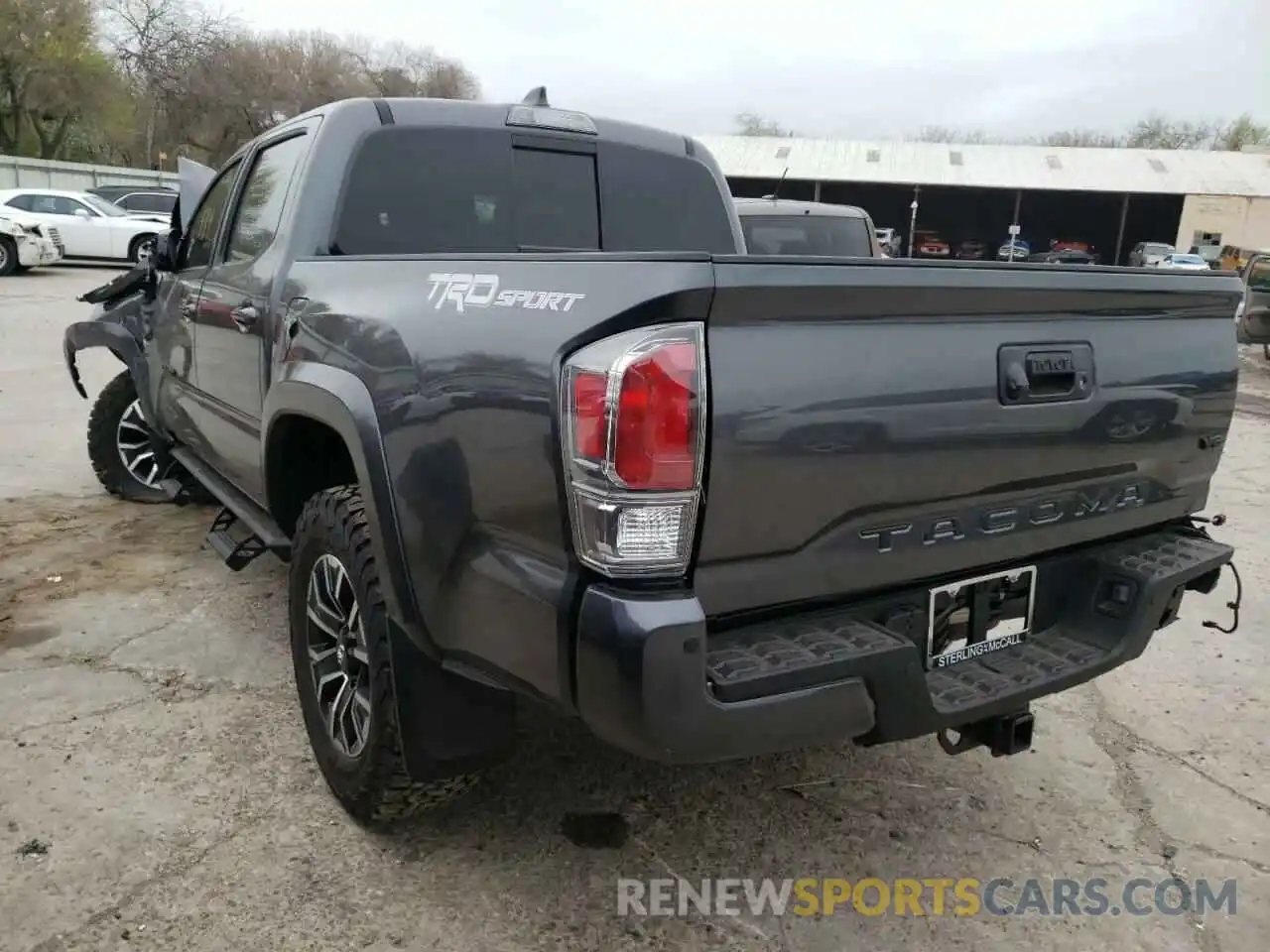 3 Photograph of a damaged car 3TMAZ5CN0NM171172 TOYOTA TACOMA 2022