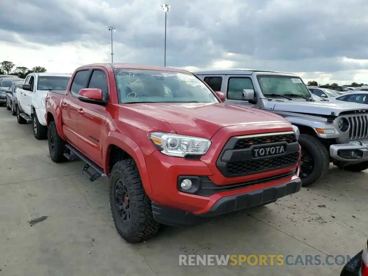 1 Photograph of a damaged car 3TMAZ5CN0NM175836 TOYOTA TACOMA 2022