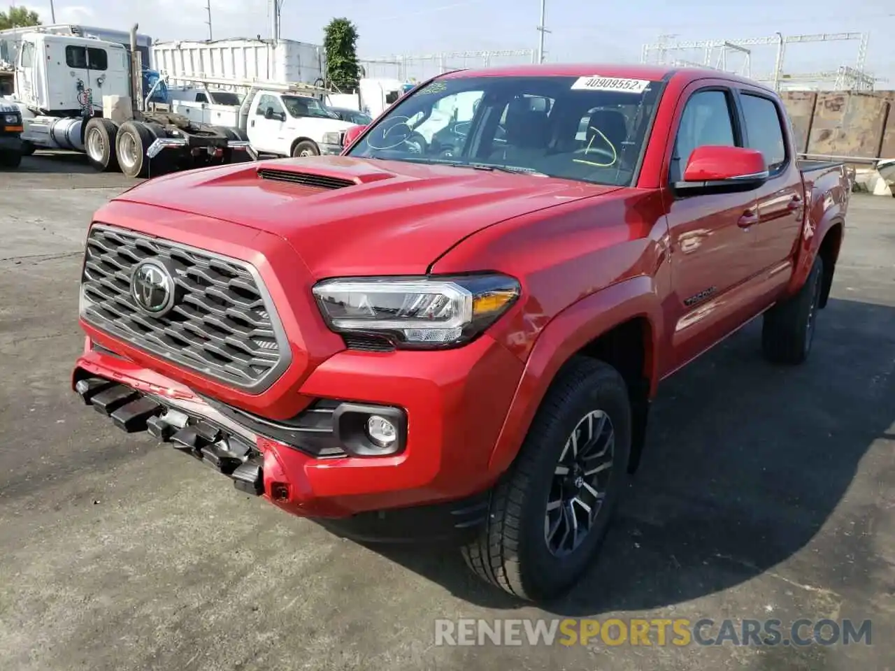 2 Photograph of a damaged car 3TMAZ5CN0NM177182 TOYOTA TACOMA 2022