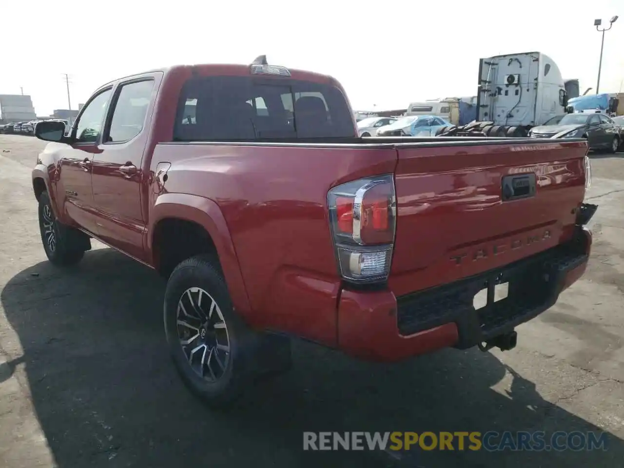 3 Photograph of a damaged car 3TMAZ5CN0NM177182 TOYOTA TACOMA 2022