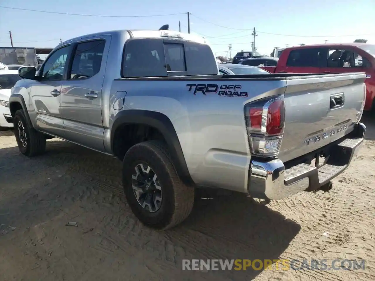 3 Photograph of a damaged car 3TMAZ5CN1NM163775 TOYOTA TACOMA 2022