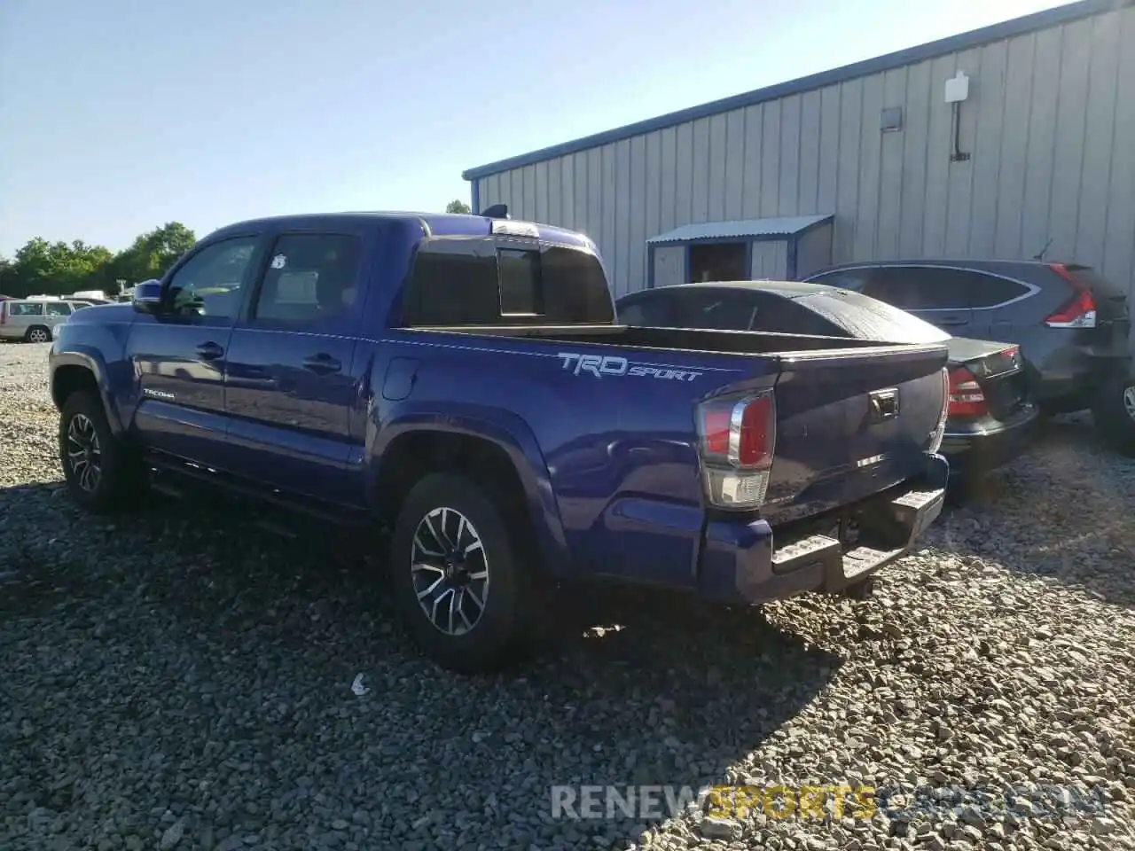 3 Photograph of a damaged car 3TMAZ5CN1NM165980 TOYOTA TACOMA 2022