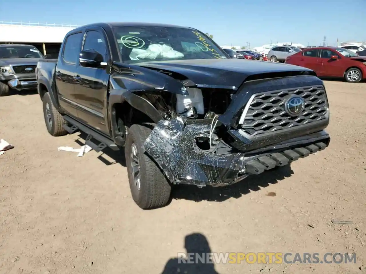 9 Photograph of a damaged car 3TMAZ5CN1NM184321 TOYOTA TACOMA 2022