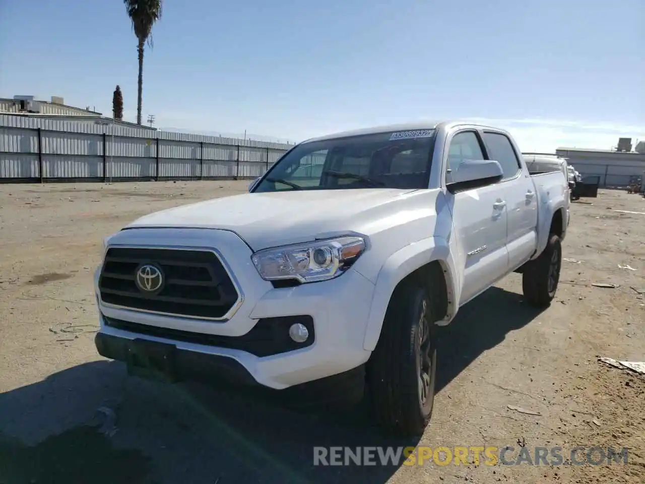 2 Photograph of a damaged car 3TMAZ5CN2NM162067 TOYOTA TACOMA 2022