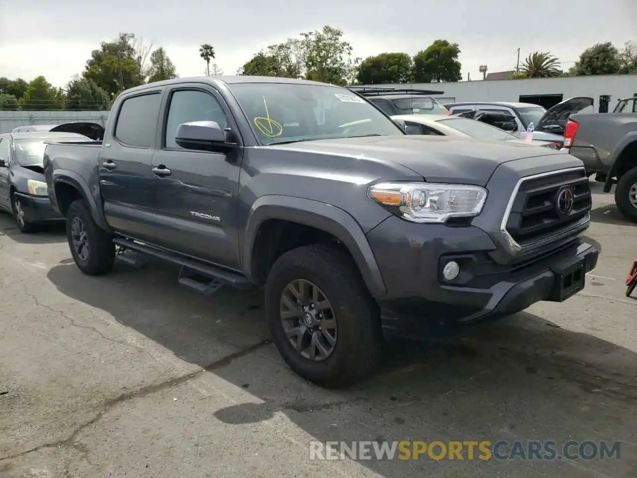 1 Photograph of a damaged car 3TMAZ5CN2NM163316 TOYOTA TACOMA 2022