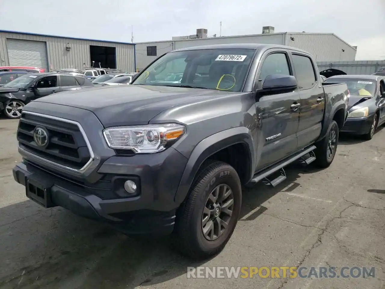 2 Photograph of a damaged car 3TMAZ5CN2NM163316 TOYOTA TACOMA 2022