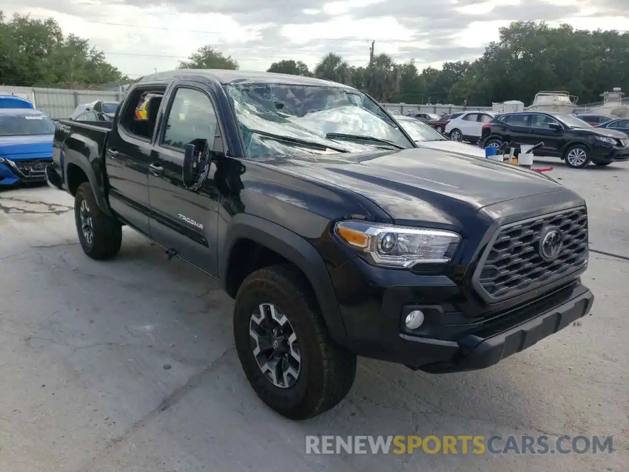 1 Photograph of a damaged car 3TMAZ5CN2NM164109 TOYOTA TACOMA 2022