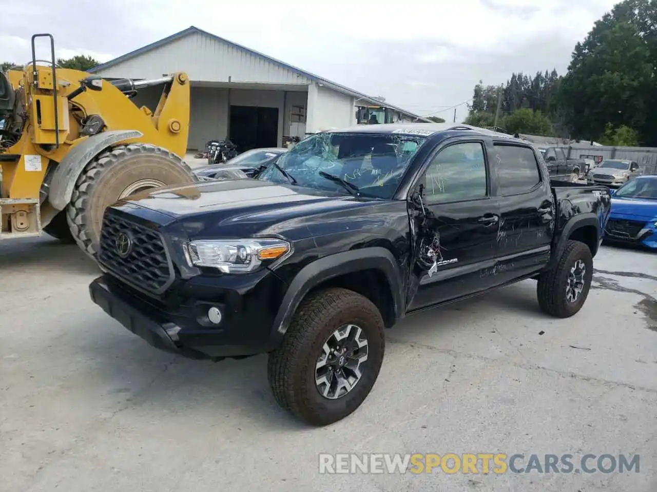 2 Photograph of a damaged car 3TMAZ5CN2NM164109 TOYOTA TACOMA 2022