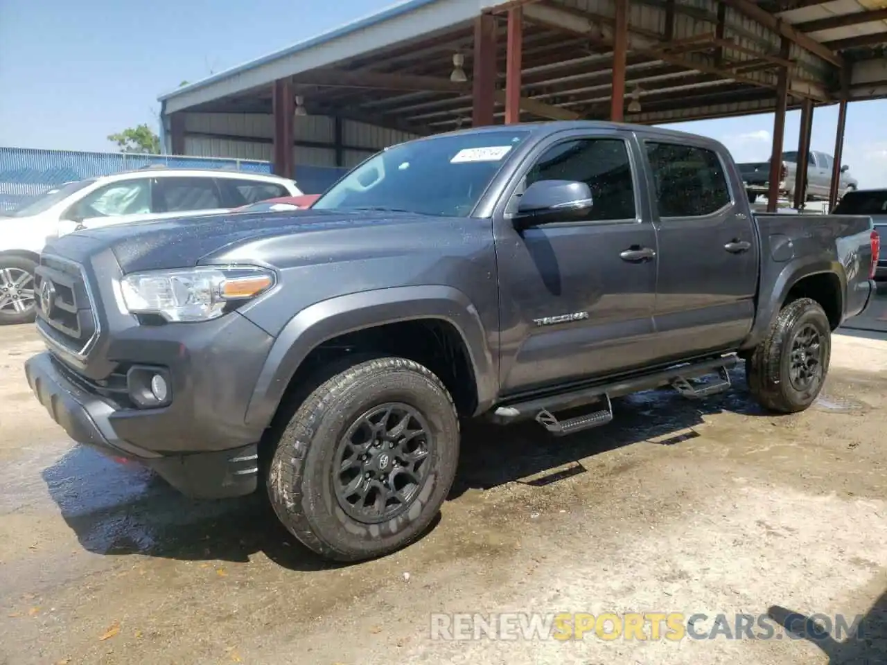 1 Photograph of a damaged car 3TMAZ5CN2NM187552 TOYOTA TACOMA 2022