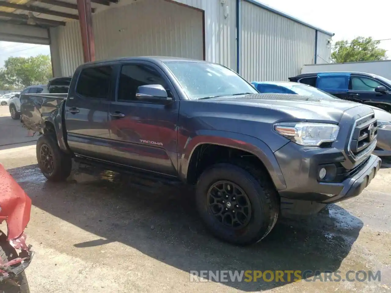 4 Photograph of a damaged car 3TMAZ5CN2NM187552 TOYOTA TACOMA 2022