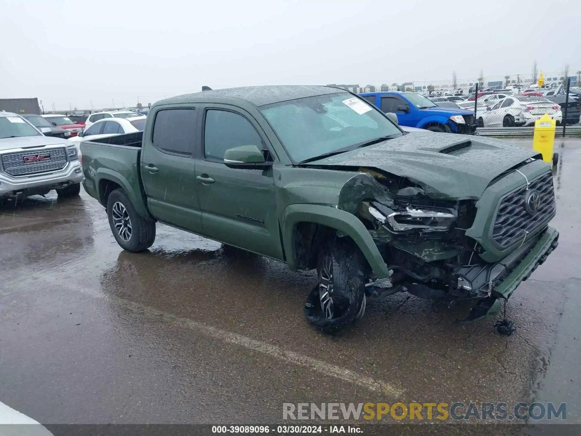 1 Photograph of a damaged car 3TMAZ5CN3NM171294 TOYOTA TACOMA 2022