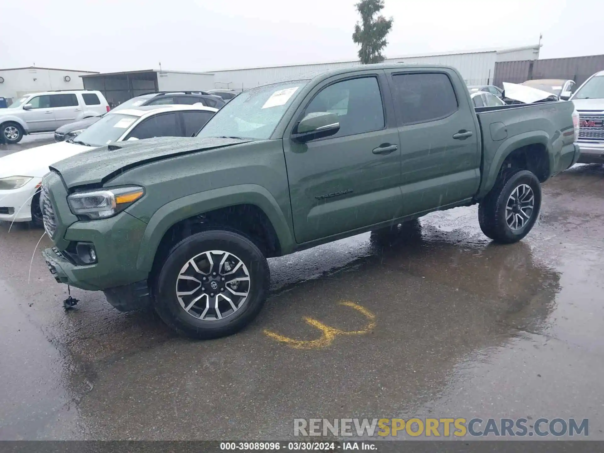 2 Photograph of a damaged car 3TMAZ5CN3NM171294 TOYOTA TACOMA 2022